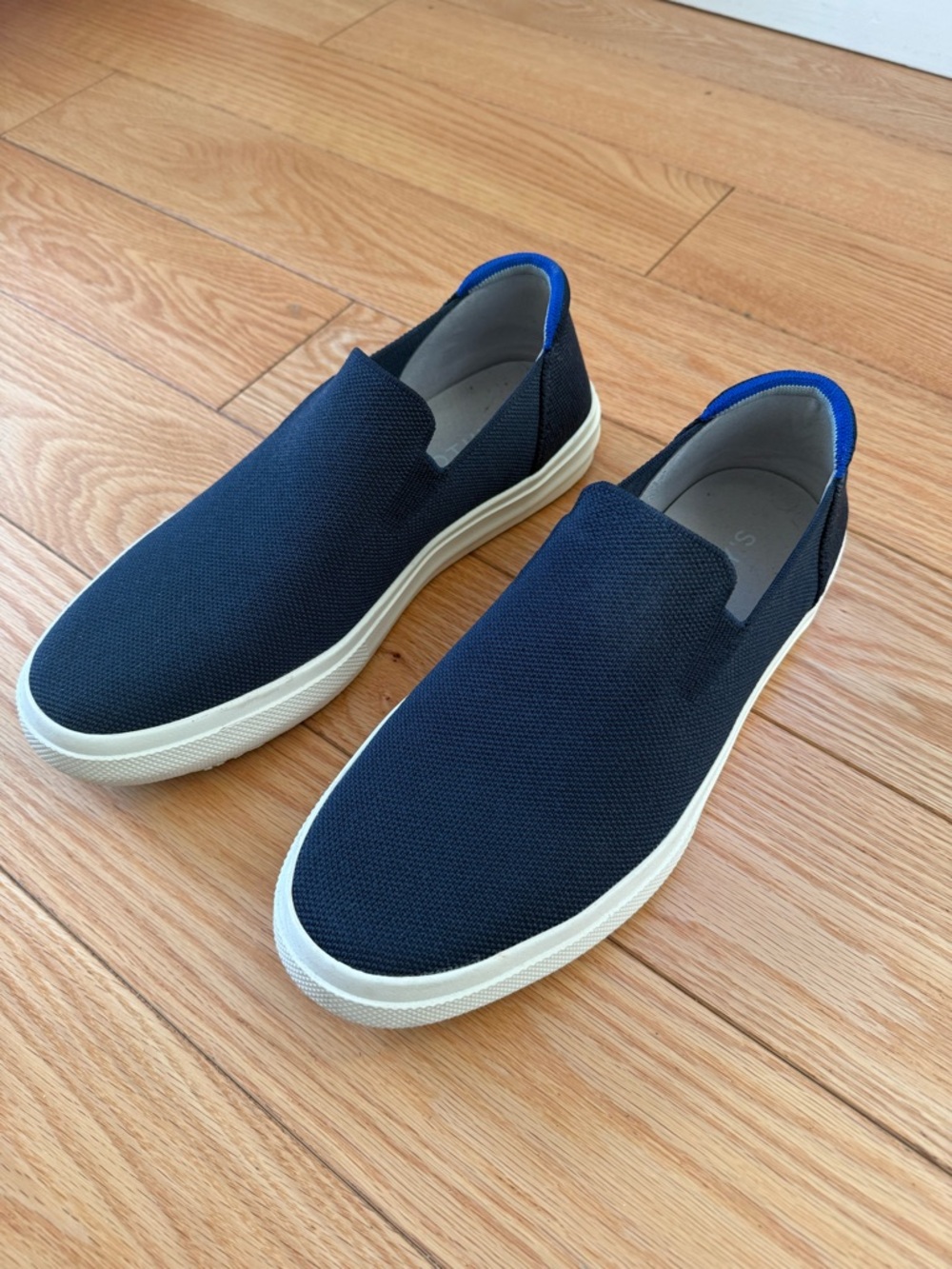 Rothy's Navy Blue Slip-On Sneakers